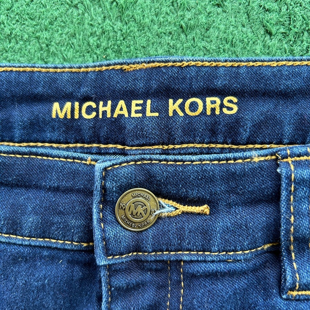 Size 4 denim blue jeans shorts, Michael Kors.